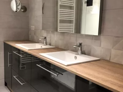 Rénovation de la salle de bain avec la création d’une douche